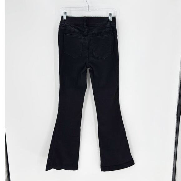 Spanx EveryWear Flare Jeans Womens High Rise Pull On Clean Black size S classy - Picture 3 of 7